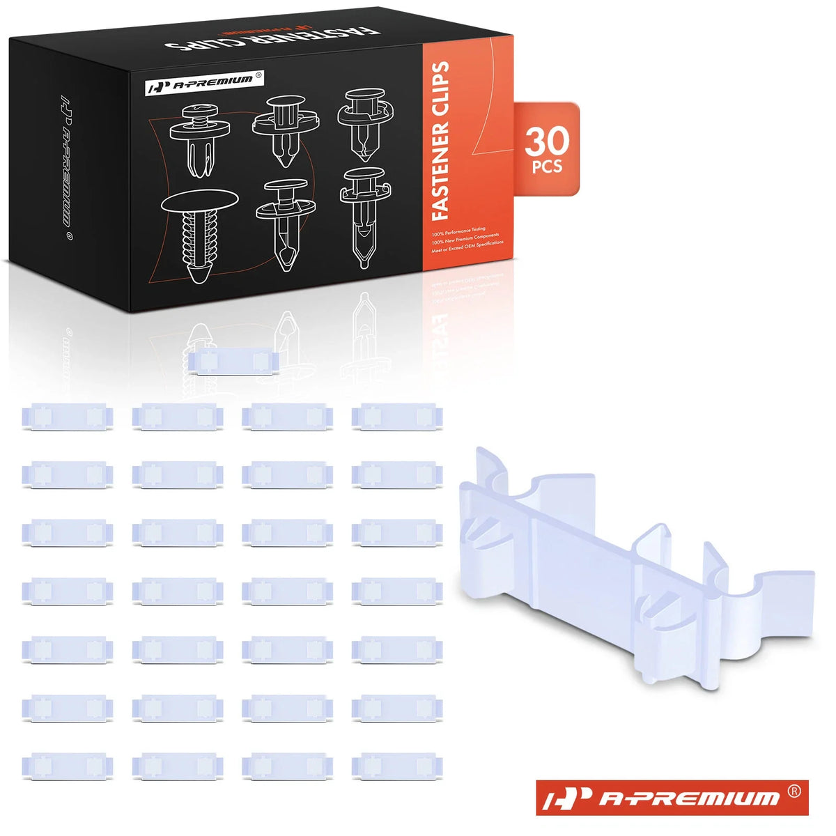 30x Nylon Sunroof Drain Tubing Clip for Jeep Grand Cherokee (1999–2021)