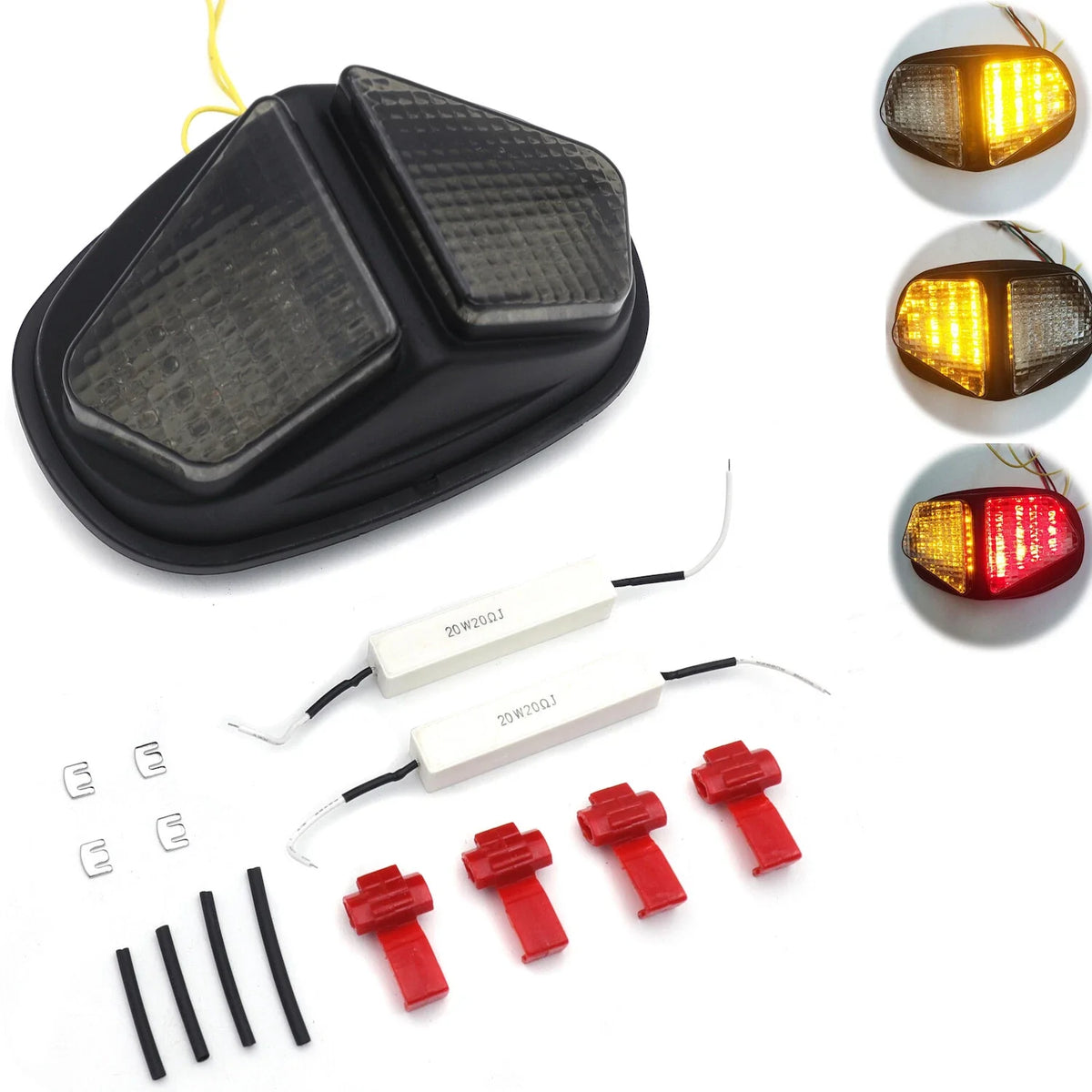 Tail Light LED Smoke for Triumph Daytona 600/650 2004-2005