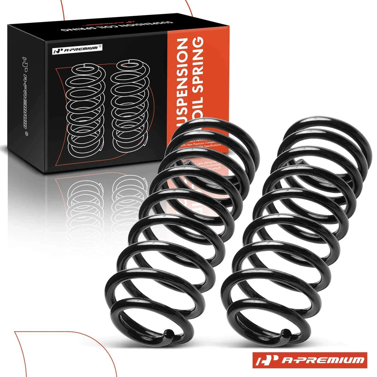 2X Rear Coil Springs for Ford Mustang Mercury Capri (1979–1995)