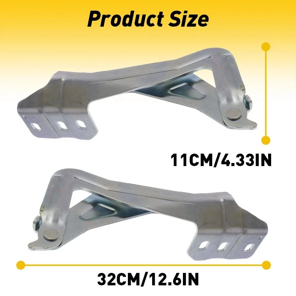 Hood Hinge Set for Ford Fusion (2013–2019) Right & Left Pair