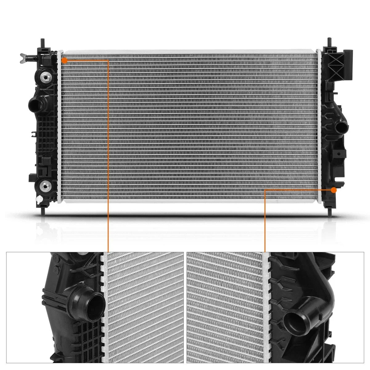 Radiator DPI-13509 Aluminum for 2016-2019 Cascada & 2014-2016 Cruze Limited
