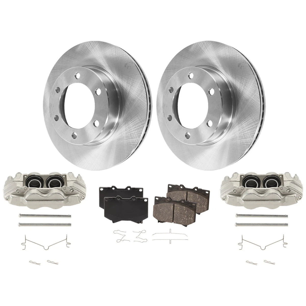 2X Brake Kit with Calipers Front for Toyota Tundra Sequoia (2001–2002)