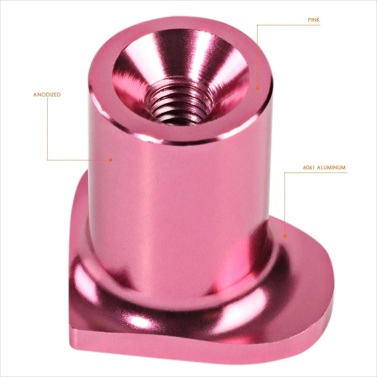 Heart Drift Button in Pink for Honda Civic/CRX/S2000 (1988–2009)