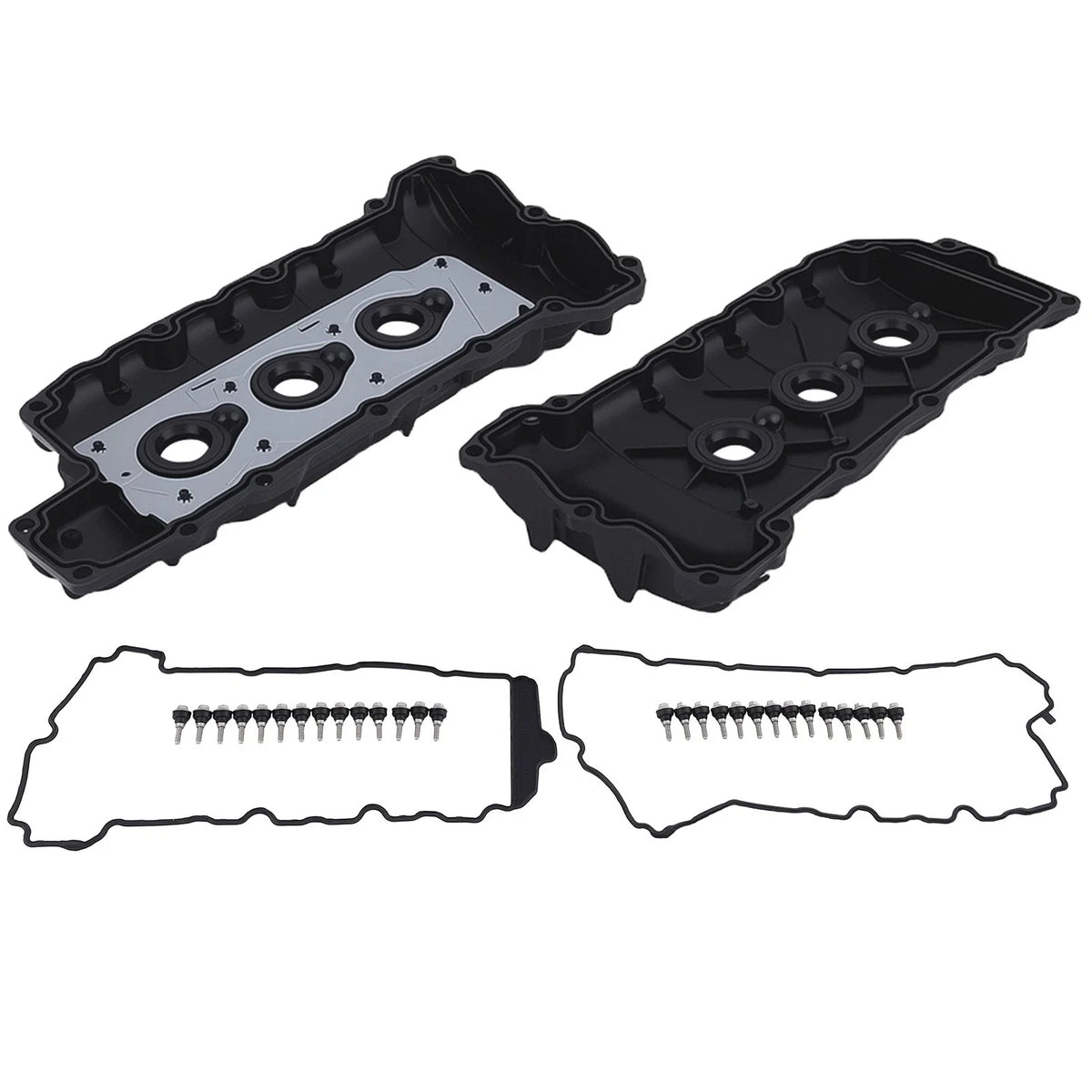 Valve Cover Set LH RH for 3.6L V6 Cadillac CTS SRX (2004-2009)