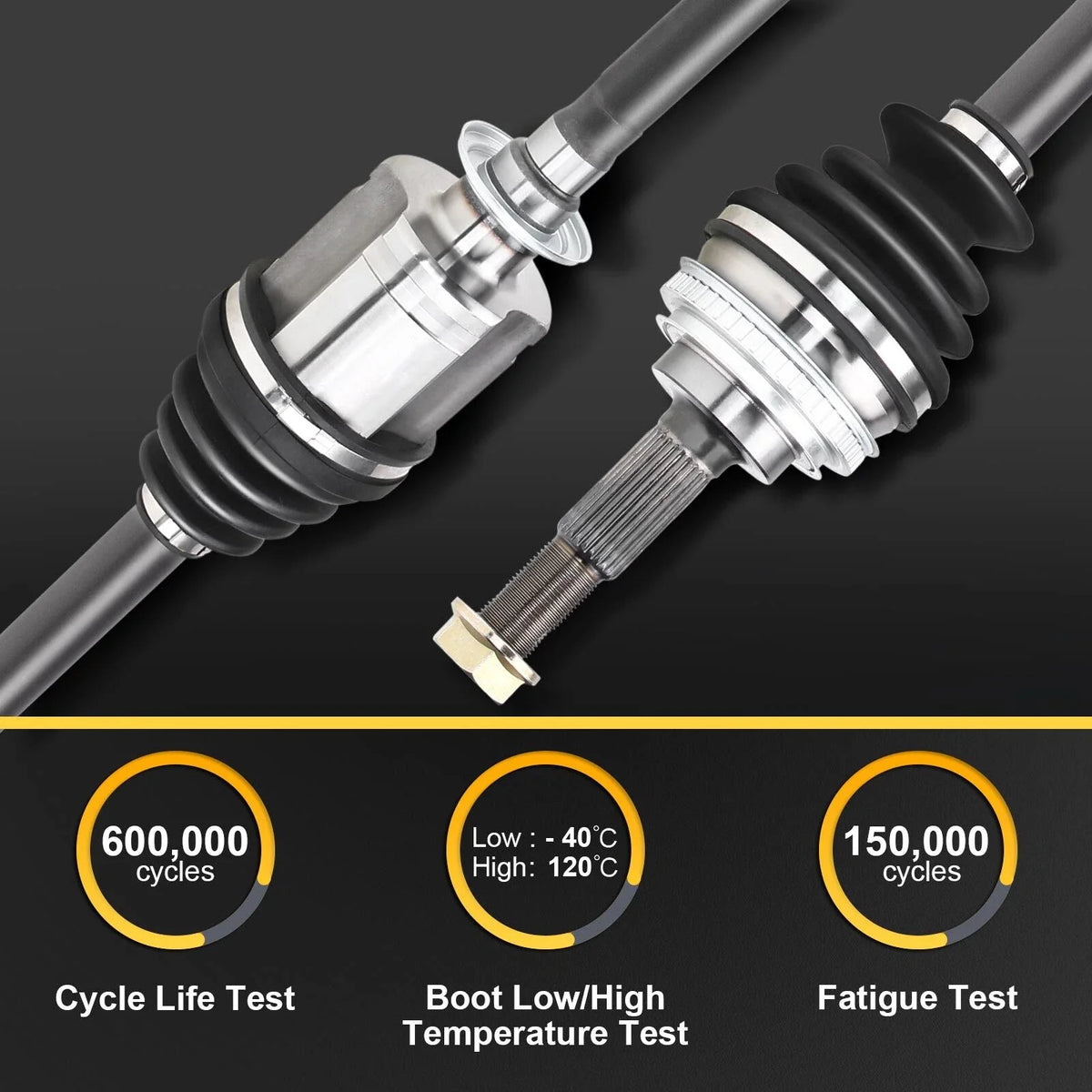 Front Right CV Axle for Ford Five Hundred / Mercury 2005-2007