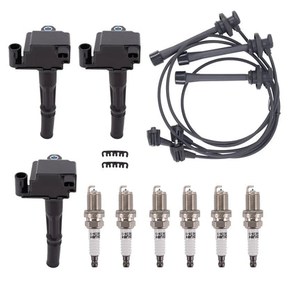 Set of Ignition Coils with Spark Plug Wires for 4Runner 1996-2002