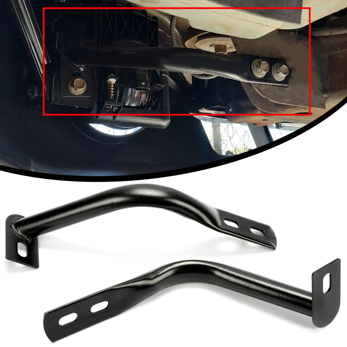 Bumper Brackets Set RH and LH for 1999–2007 Chevy Silverado 1500