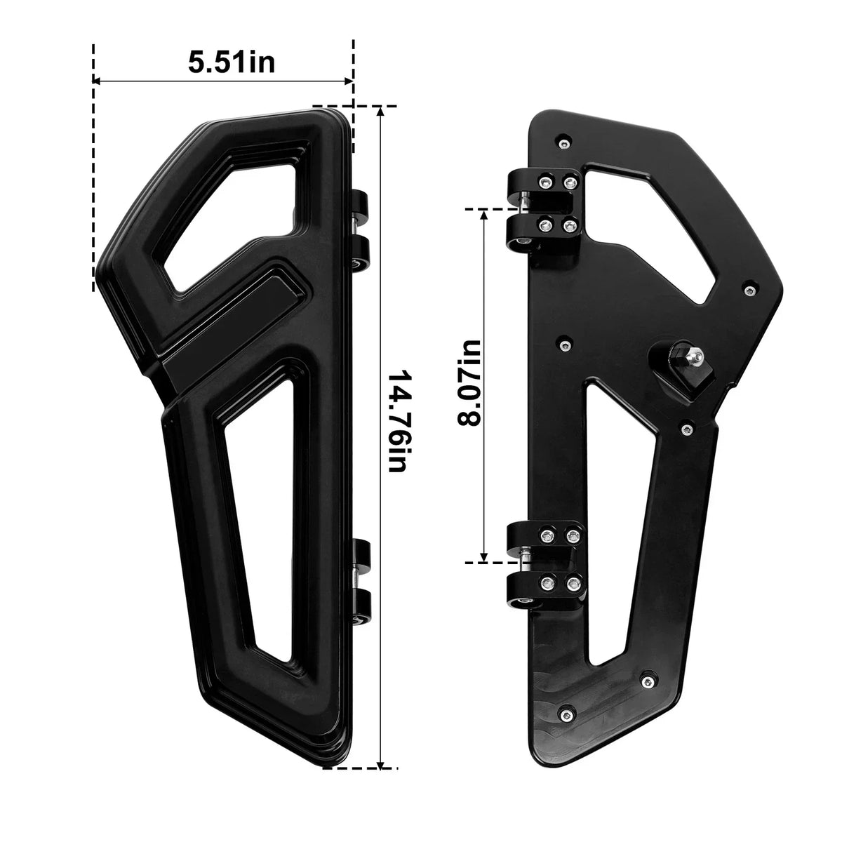 Shift Pegs & Floorboards for Harley Touring 2000-2024 - Driver/Passenger