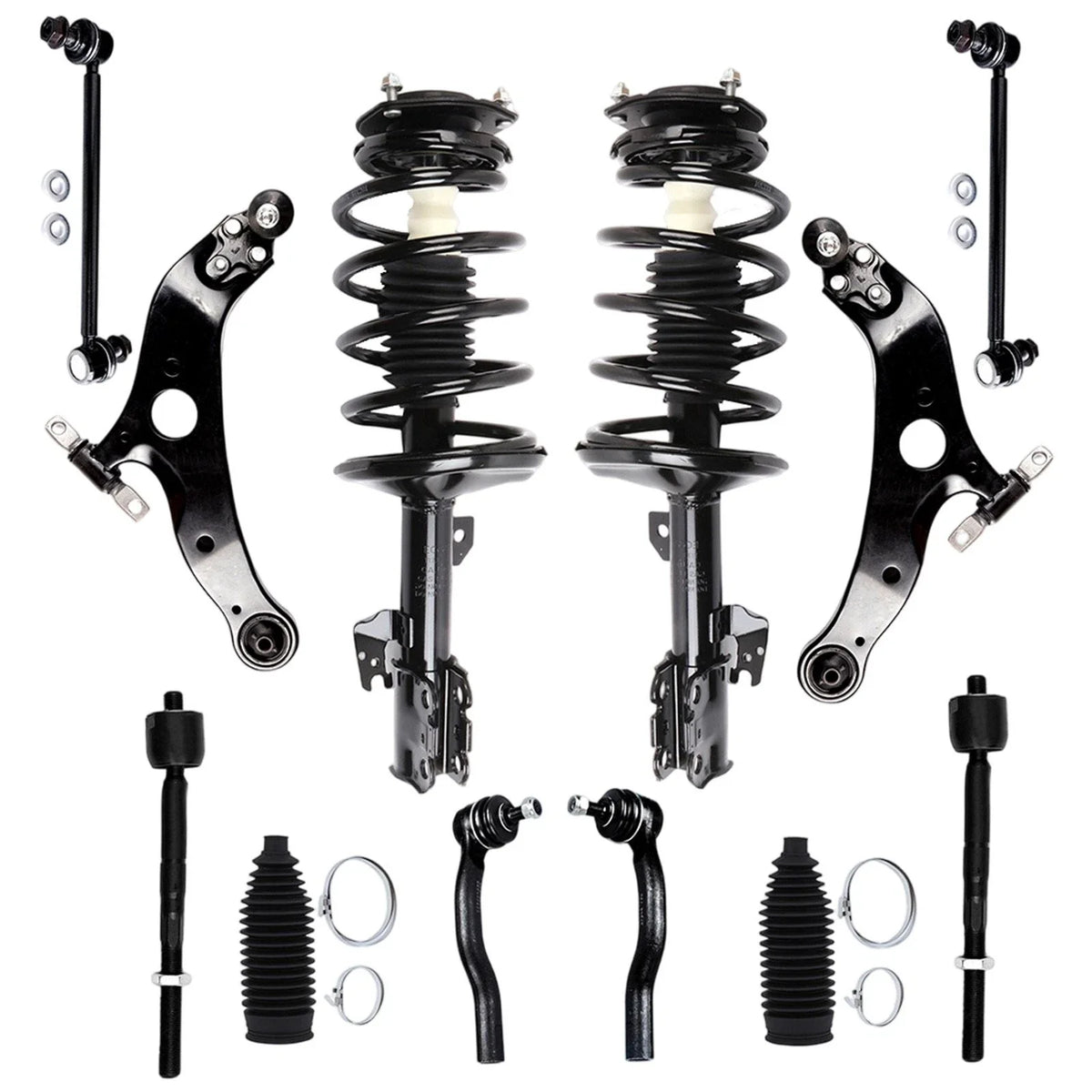 Front Struts with Ball Joint Tie Rod for Toyota Sienna 2004-2006
