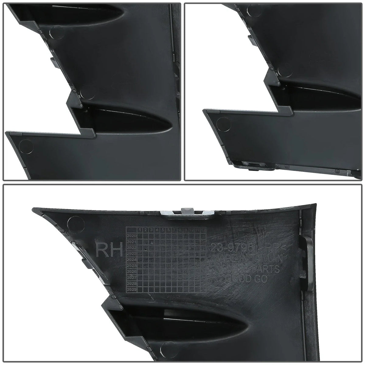 Fog Light Cover for 2018–2023 Mercedes-Benz C300 C43 AMG
