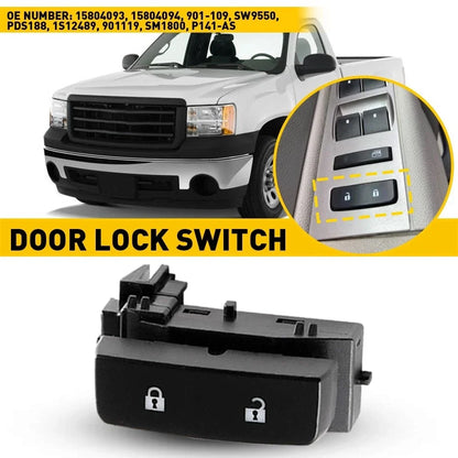 Front Door Lock Switch for Chevy Silverado 1500 (2008-2013)