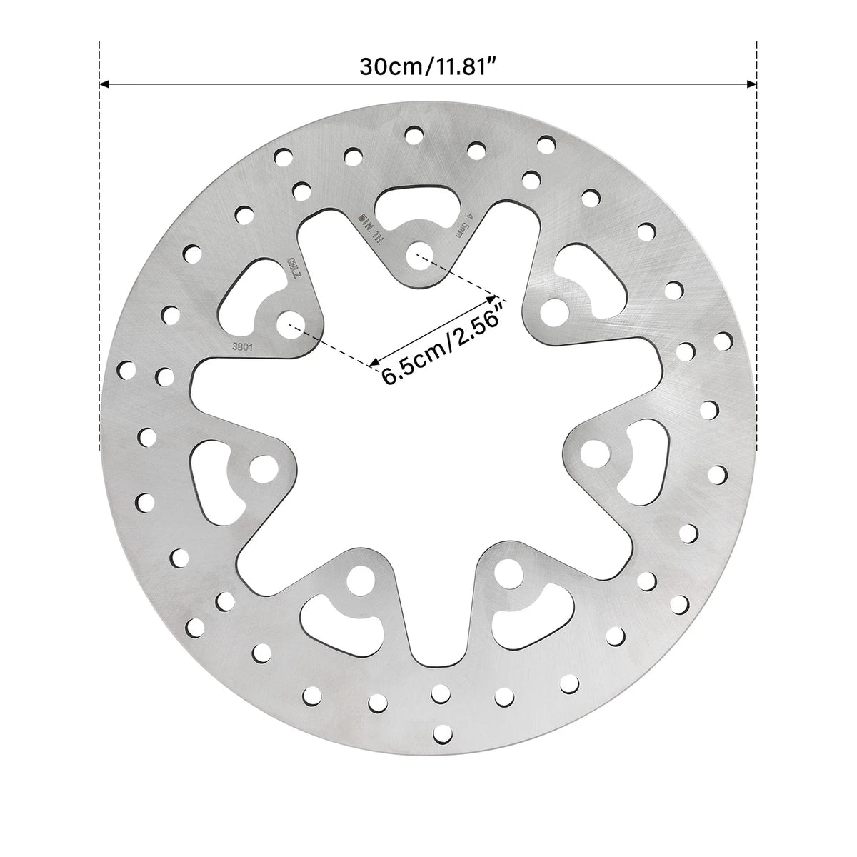 Front Brake Disc Rotor & Bolts for Harley Electra Road Glide (2014–2024)