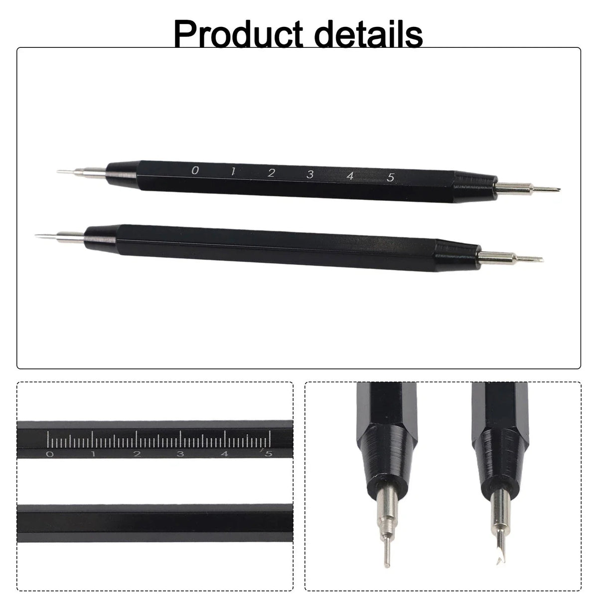 2pc Spring Bar Link Remover Tool for Watch Strap Replacement Kit