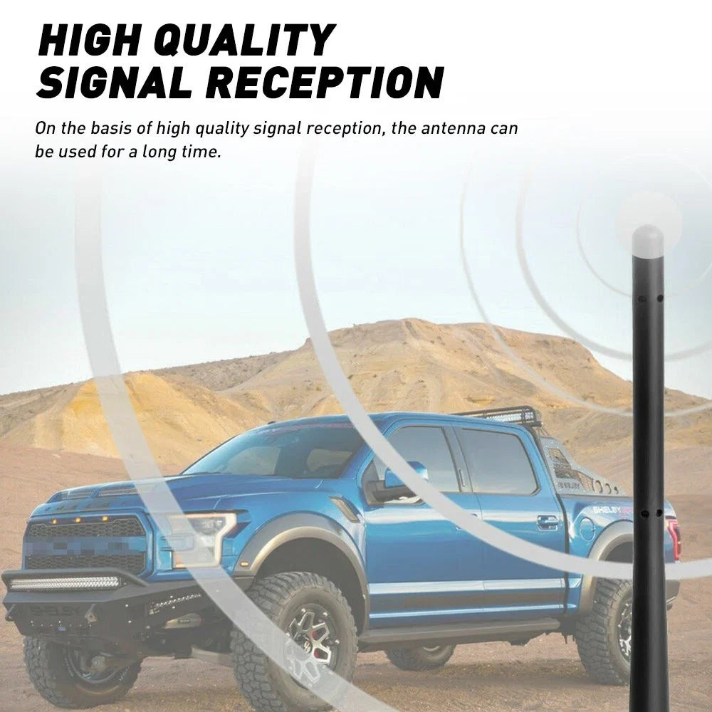 Rubber Antenna 7" Short for Jeep Dodge Chrysler Models