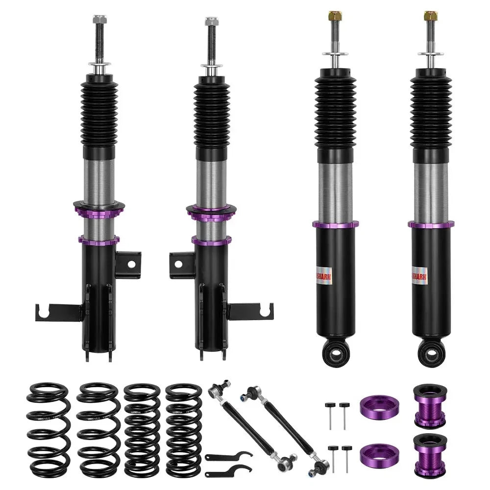 32 Way Coilover Kits for Chevy Malibu (2013–2015) Adjustable Height Shocks