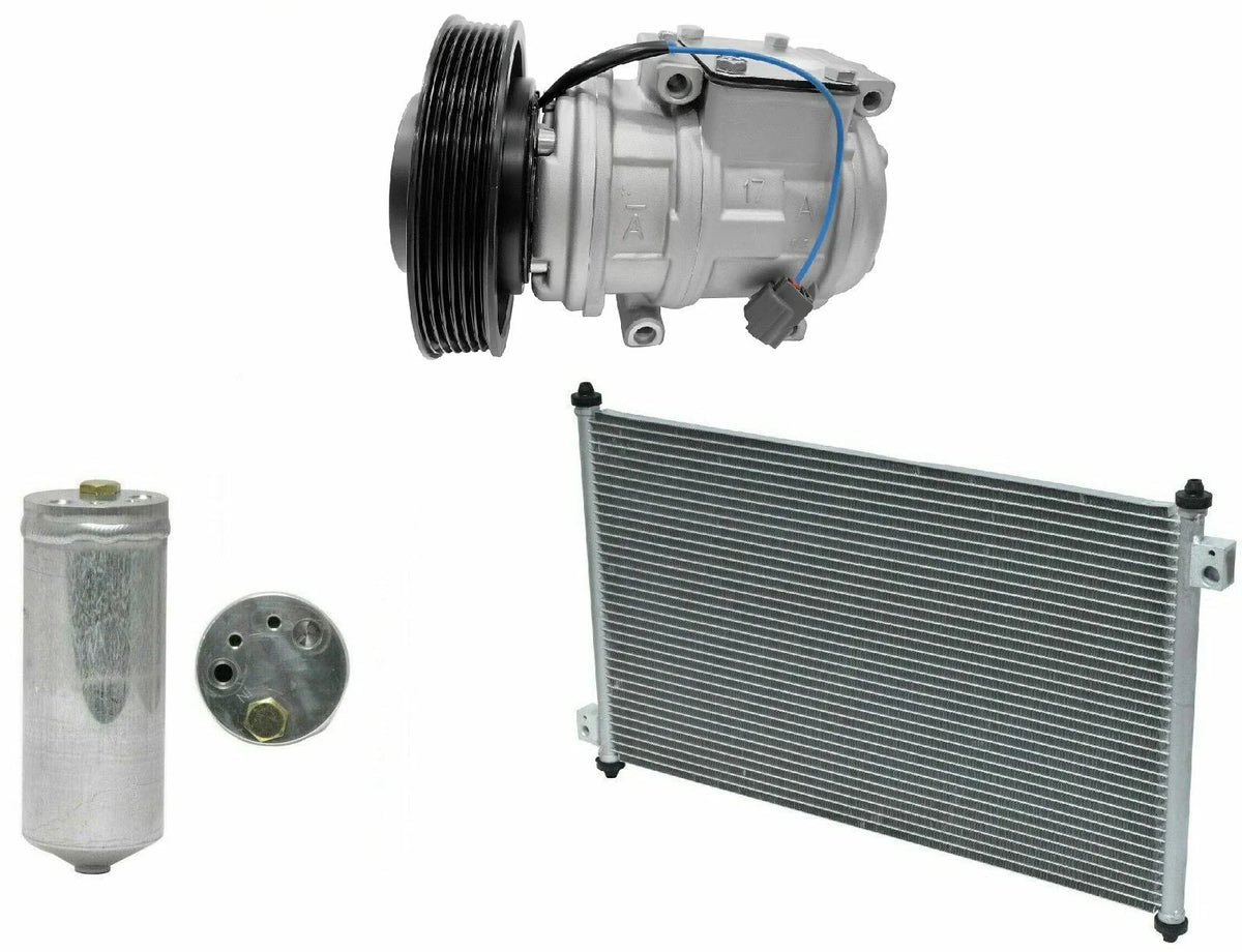 A/C Compressor Kit With Condenser for Honda Accord 2.3L (2001–2002)