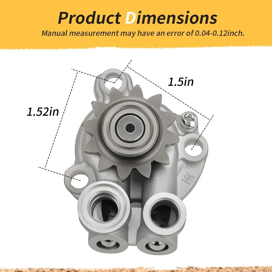 Rotor Oil Pump Assembly for Yamaha YFZ450 (2007-2009, 2012-2013)