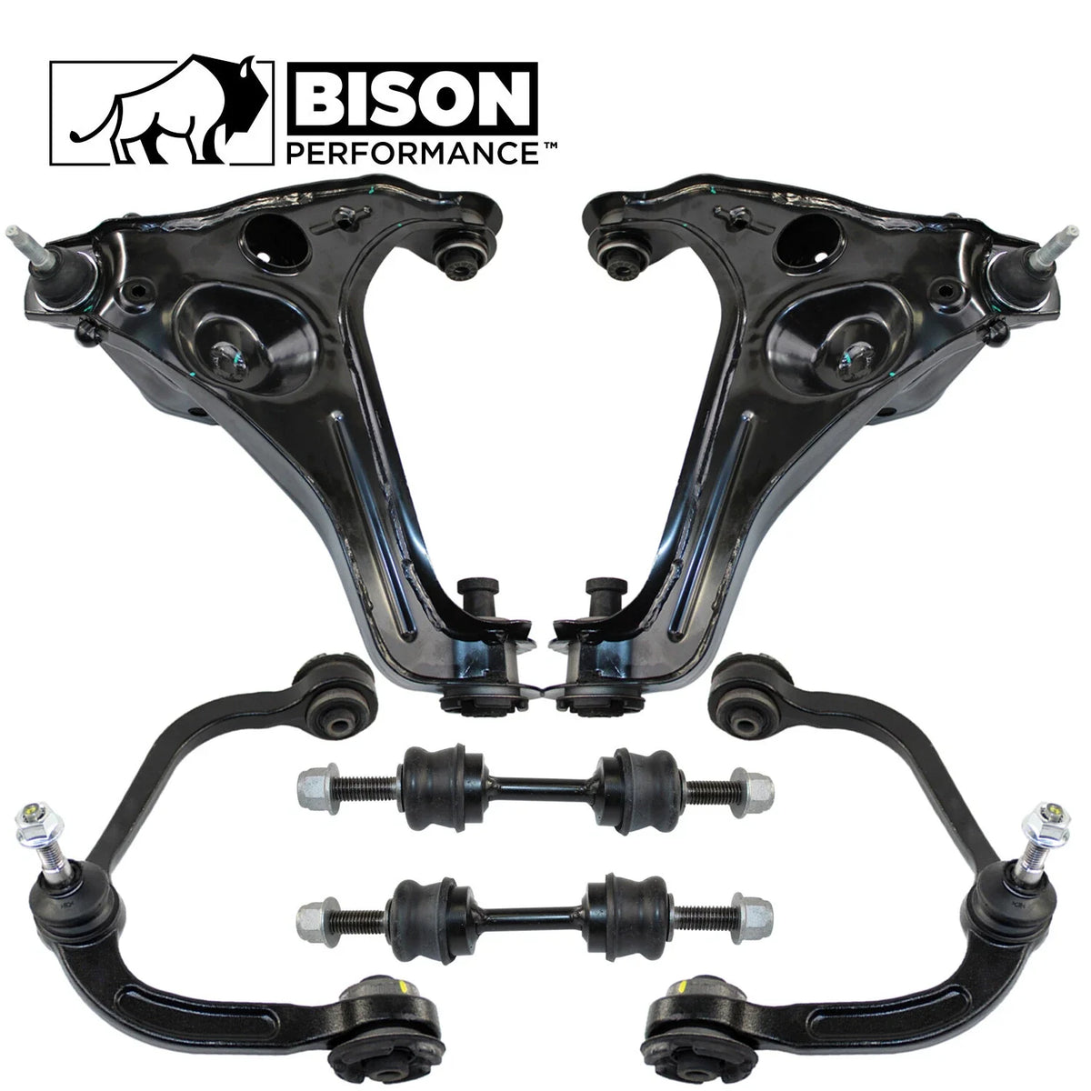 6pc Front Sway Bar Link Kit for Control Arm - Ford Lincoln