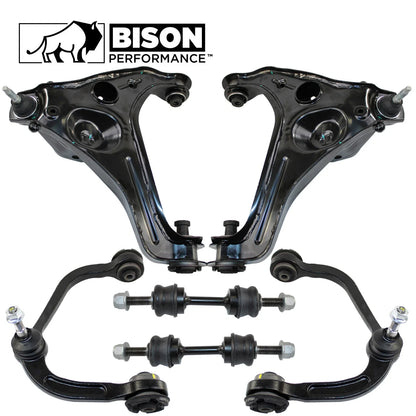 6pc Front Sway Bar Link Kit for Control Arm - Ford Lincoln