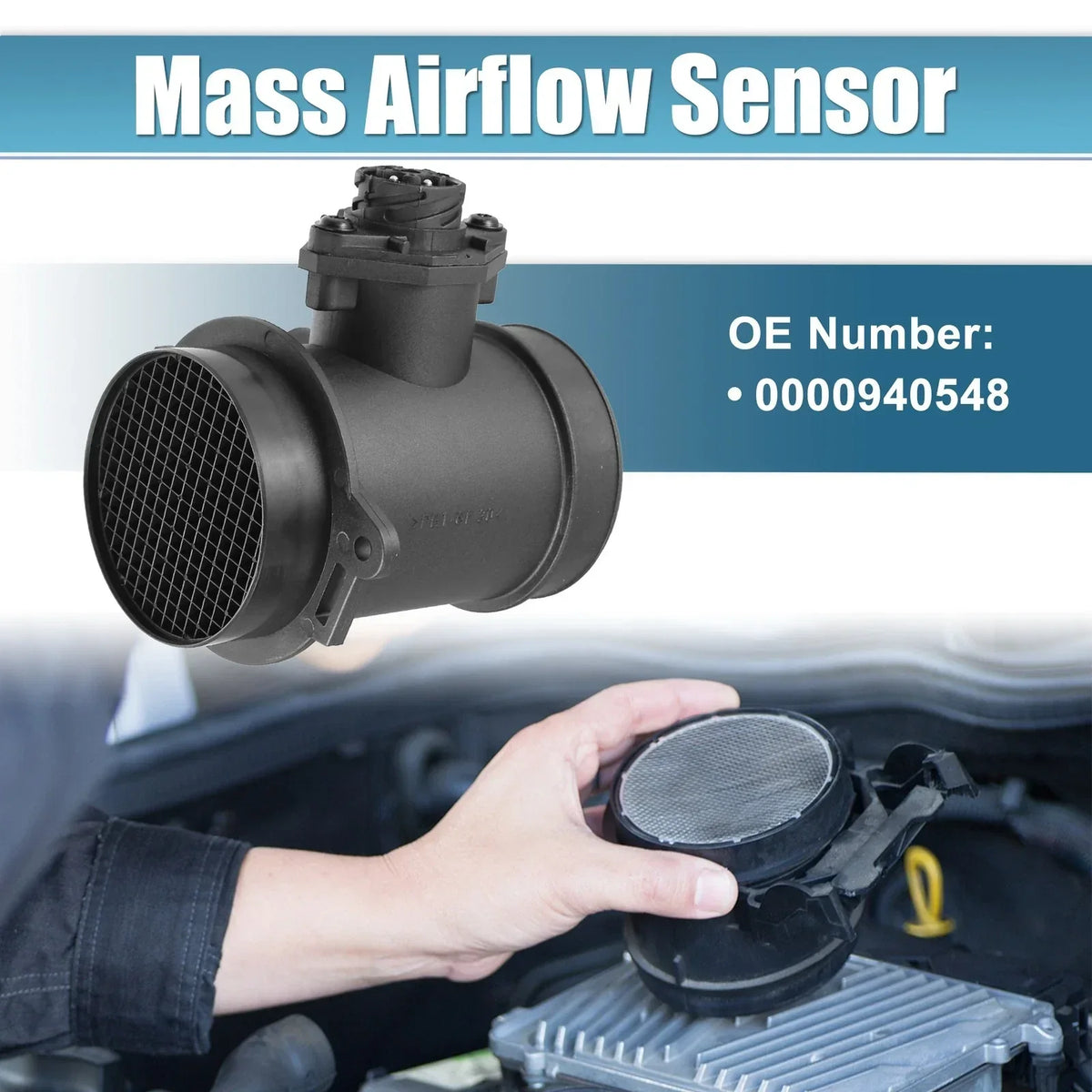 Mass Air Flow Meter for Mercedes-Benz E320 3.2L (1994-1996)