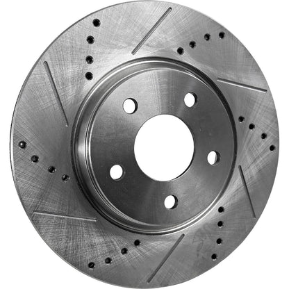 Brake Pads and Disc Rotors Kit for Mazda, Ford Fusion, Mercury Milan