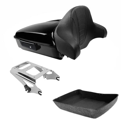 Chopped Backrest Mount for 2009-2013 Harley Touring Street Glide