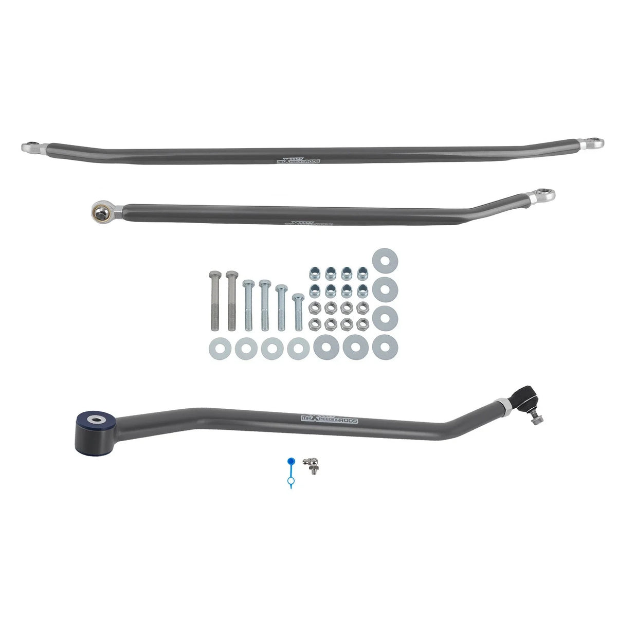 Adjustable Front Track Bar Steering Kit for Jeep Wrangler TJ (1997–2006) 2.5-4.5''