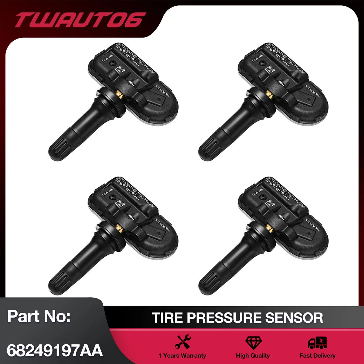 TPMS Sensor for Ram 1500 2500 3500 (2014–2020)
