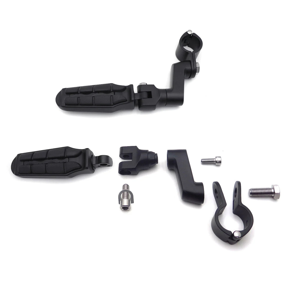 1.25" Front Rider Tombstone Offset Mount Clamp Foot Peg for Triumph Rocket 3 (2004–2023)