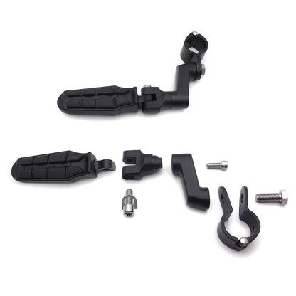 1.25" Front Rider Tombstone Offset Mount Clamp Foot Peg for Triumph Rocket 3 (2004–2023)