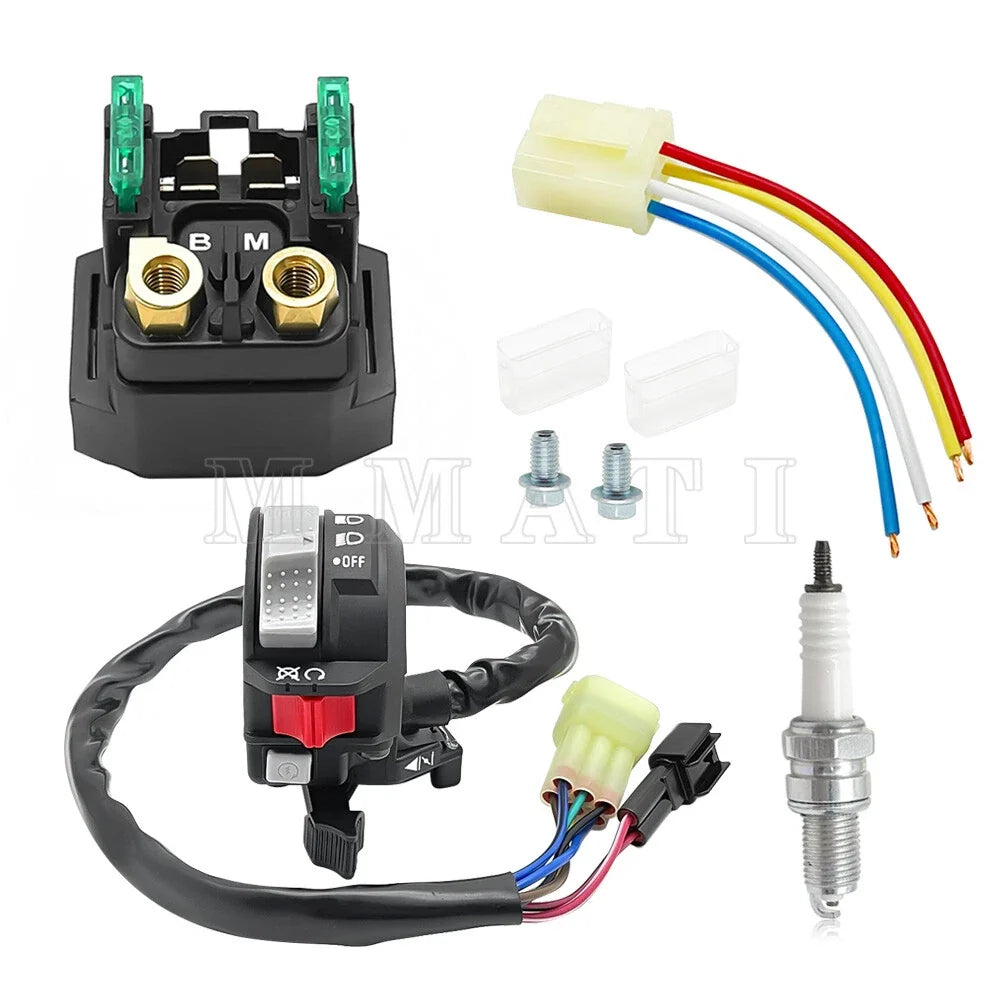 Relay Plug & Start Stop Switch for Yamaha Wolverine 450 2006-2010