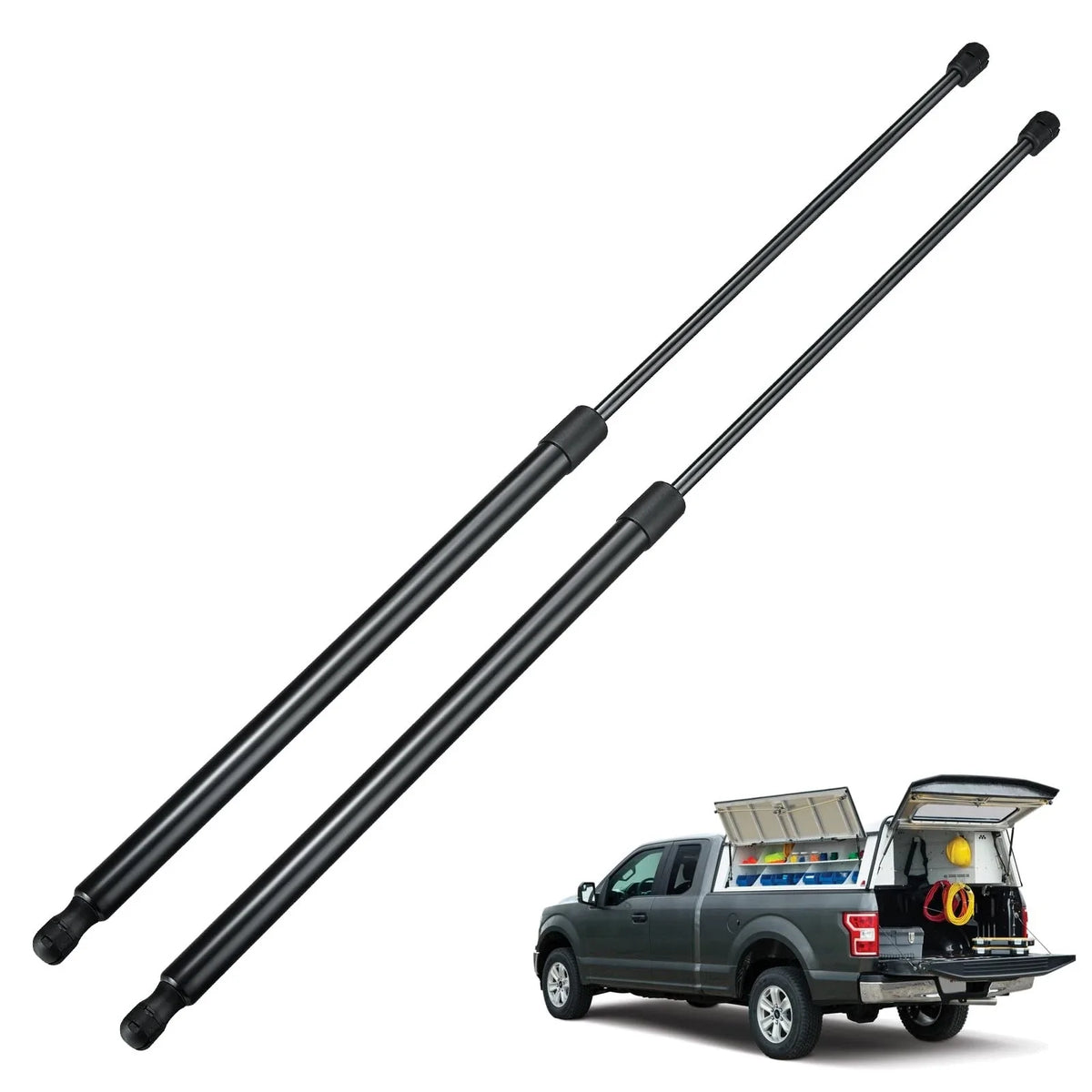 Gas Struts for Truck Bed (30.9in 100lbs) 2010–2020