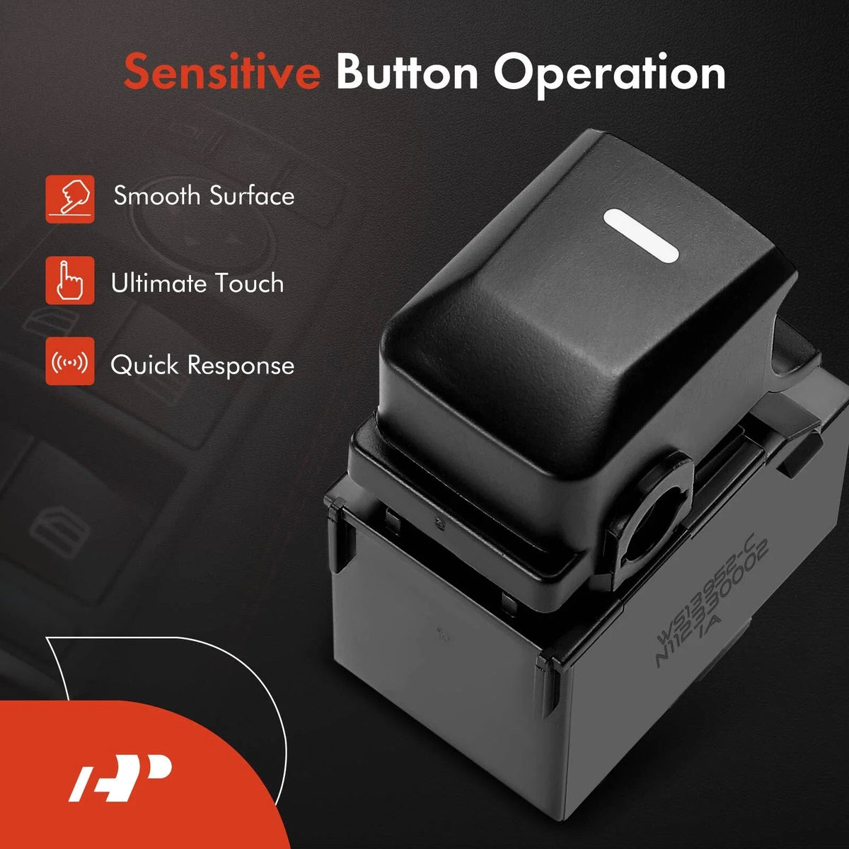 Power Window Switch for Rear Right - Kia Sportage 2011–2017