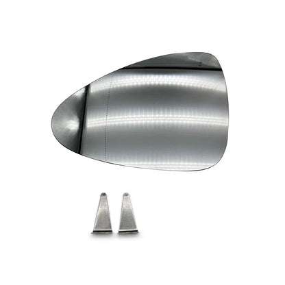 Driver Side Mirror Glass with Plate for Porsche Panamera 2010-2016