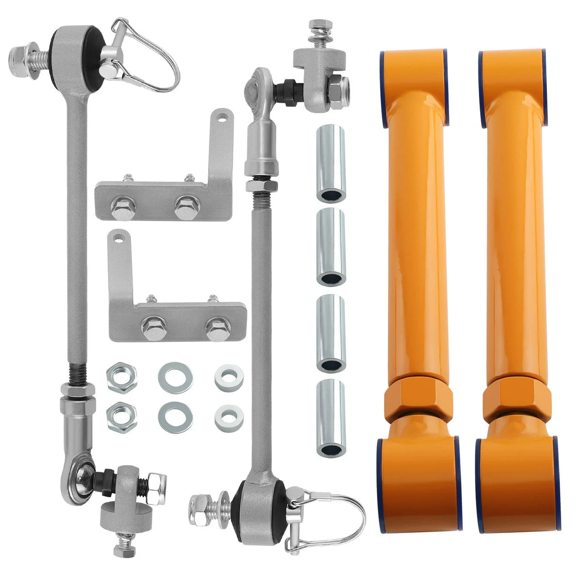 Quick Disconnects & Adjustable Front Lower Control Arms for Jeep