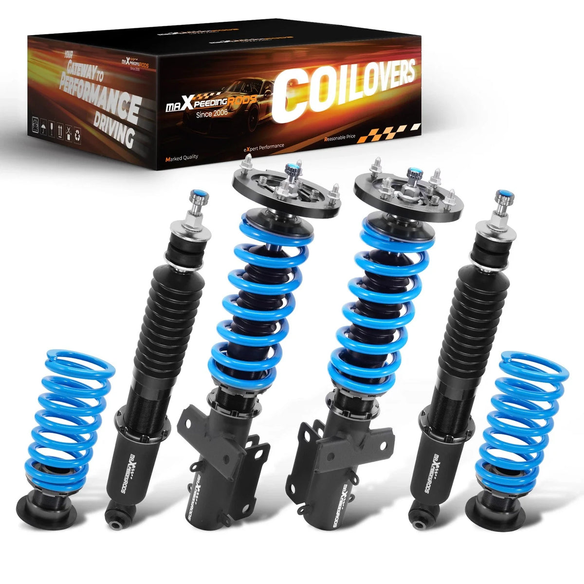 Lowering Kit Coilovers T6 for Ford Mustang (2005–2014)
