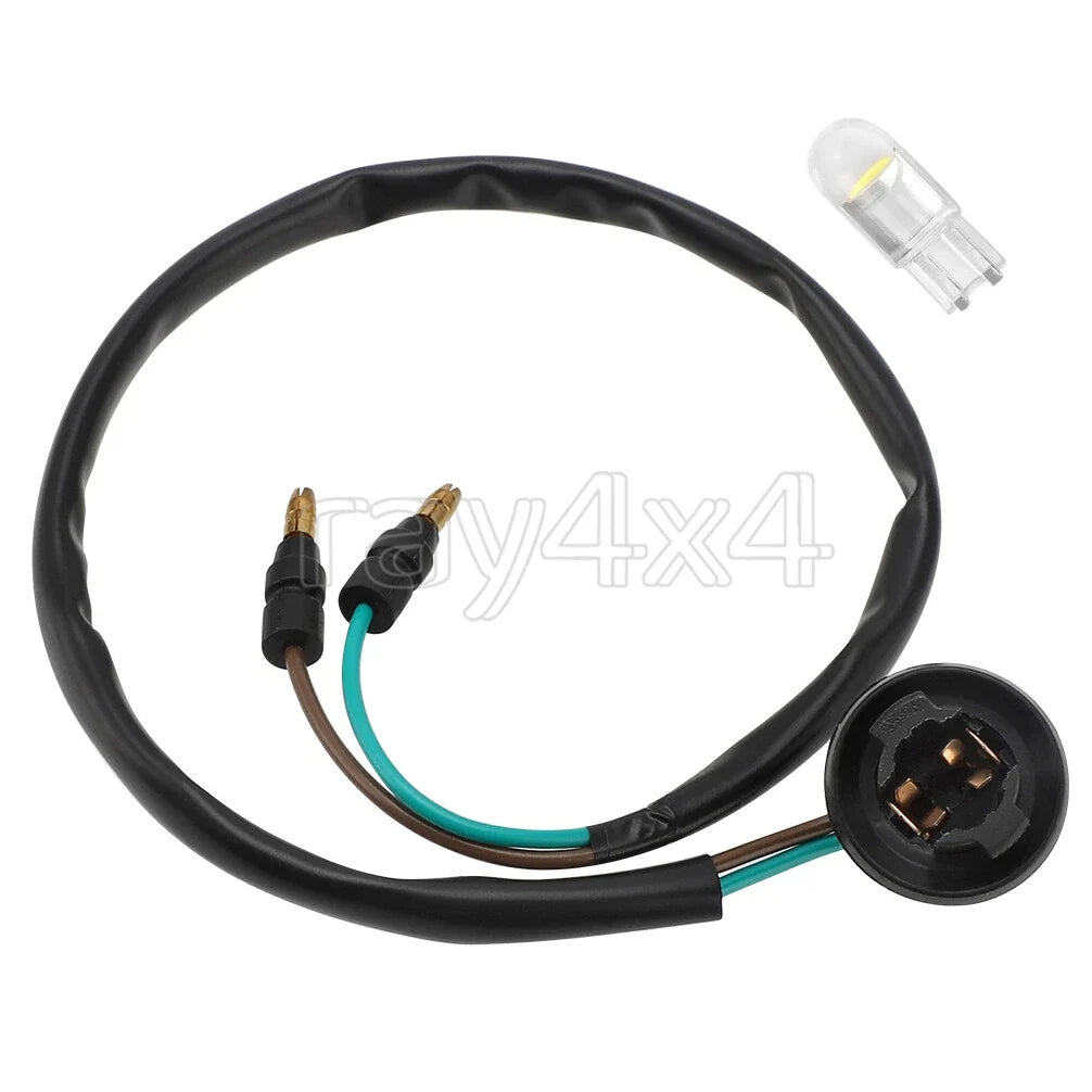 Socket Harness & Bulb for Taillight on Honda TRX 300EX 400EX 1993-2009