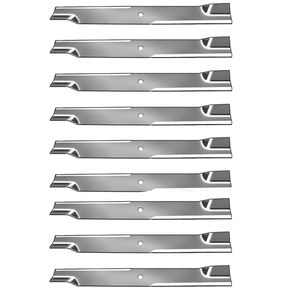 9 Notched Hi-Lift Blades for Exmark (Replaces 103-6384)