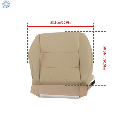 Perforated Leather Front Passenger Seat Cover for Acura RDX 2007-2012 - Tan