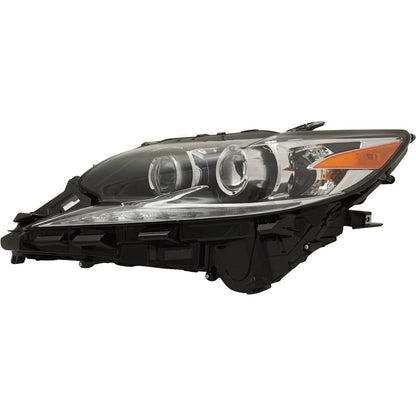 Headlights Set of 2 for Lexus ES350 (2007–2012) Left Right Pair