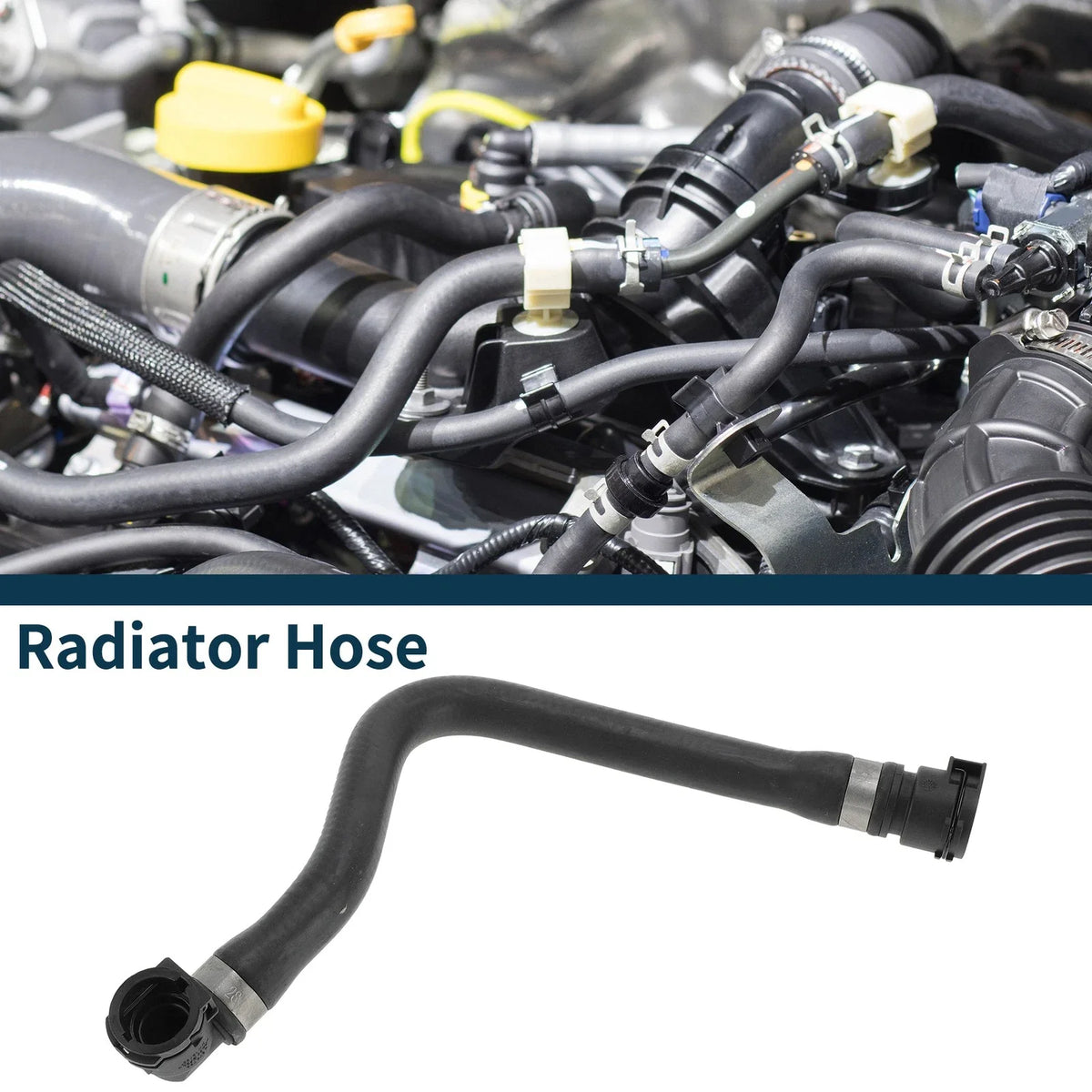 Radiator Hose No.17127519251 for BMW 545i (2004–2005)