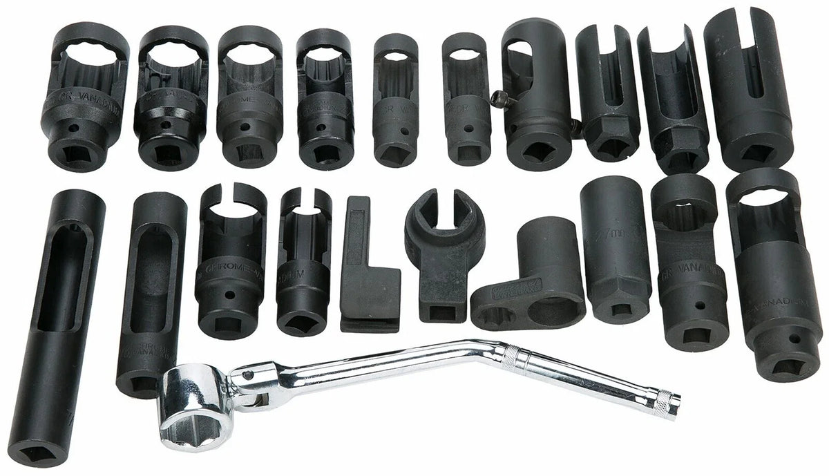 Oxygen Sensor Socket Set 21pc for Universal Use (2010-2023)