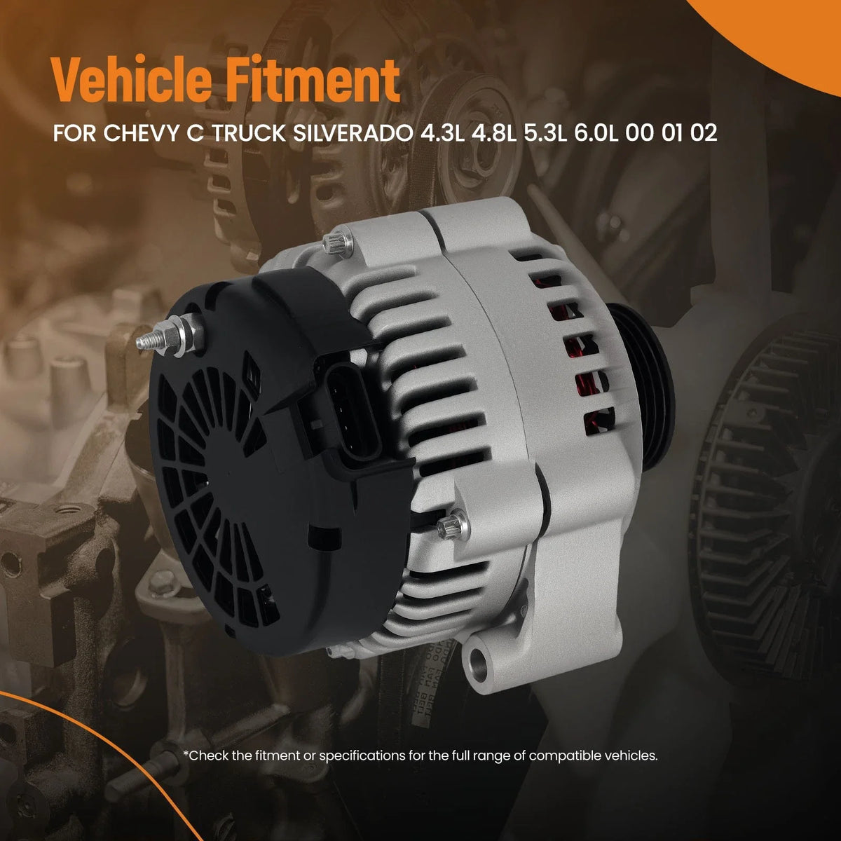 Alternator 105A for Chevy GMC Yukon Sierra Suburban 1500 1999-2006
