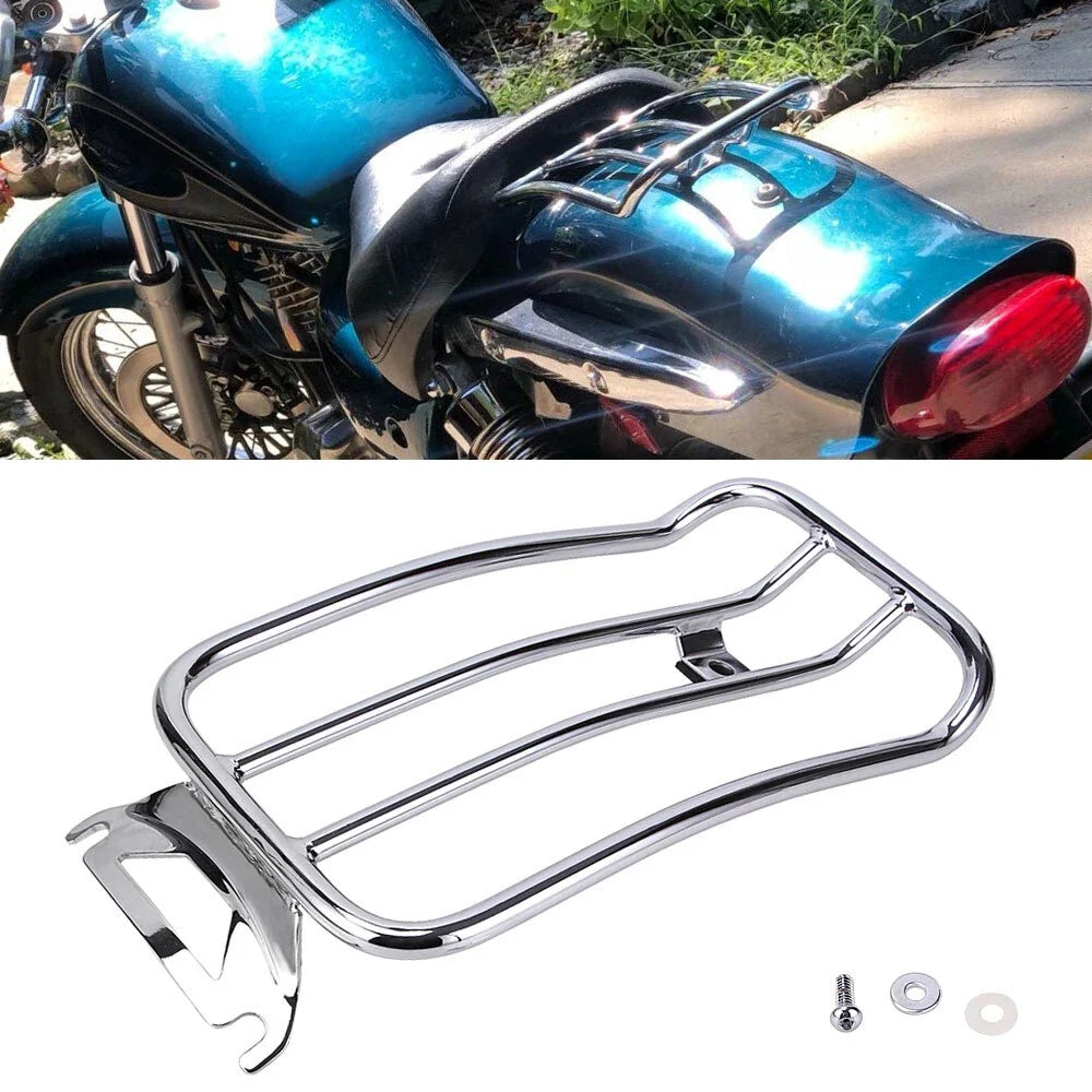 Rear Solo Seat Luggage Rack for Harley Touring Road King Street Glide (1997–2015)