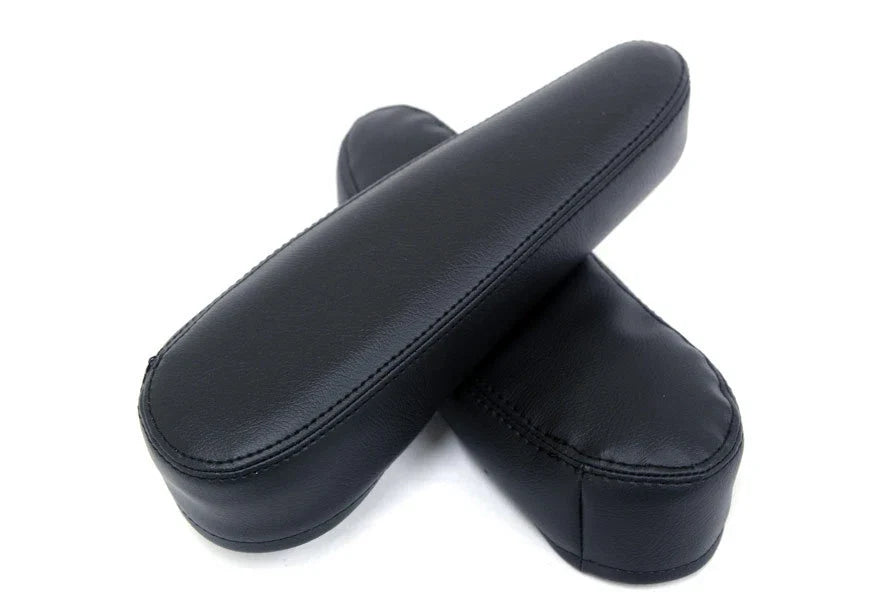 Front Seat Armrest Cover for Hummer H2 (2003–2006) Black Leather Synthetic