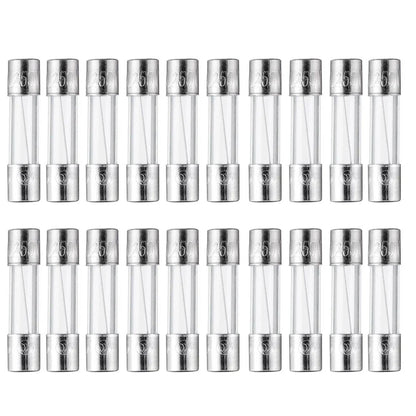 20Pcs Fuse for Pit Boss Traeger Camp Chef Green Mountain Grill (5A 250V)