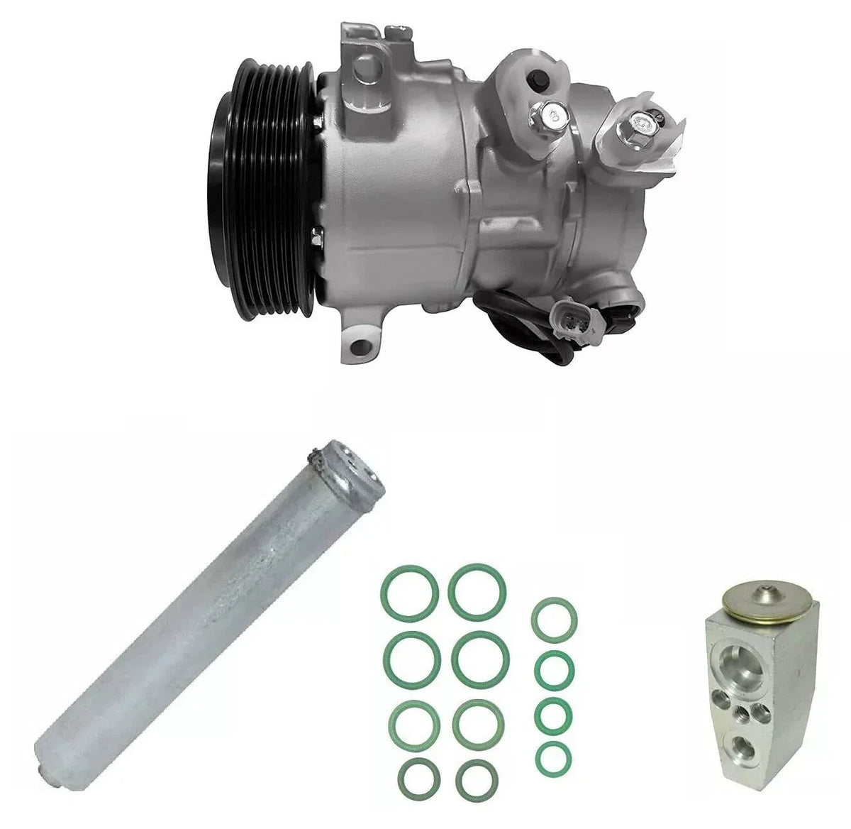 AC Compressor Kit Replacement for Jeep Patriot 2.0L (2007–2017)
