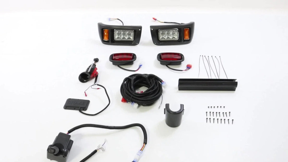 LED Headlight and Tail Light Kit for Club Car DS (1993–Present)