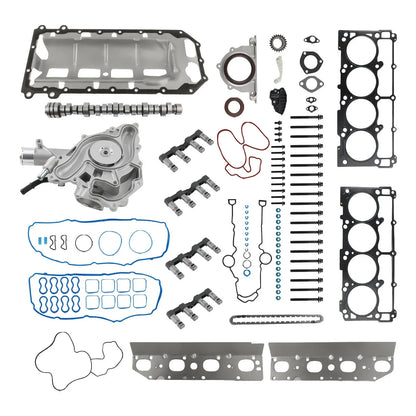 MDS Lifters Cam Timing Chain Set Water Pump for Chrysler Dodge Ram (2002–2018)