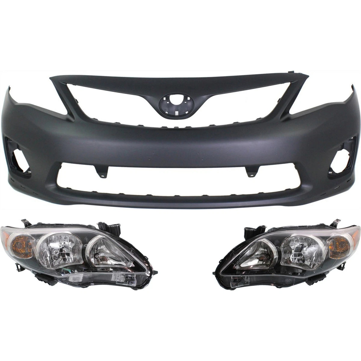 Halogen Headlight for Toyota Corolla (2011–2013) LH & RH